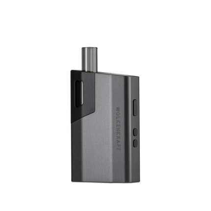 WOLKENKRAFT ÄRiS Premium Vaporizer | ECA Convection Technology | Easy Cleaning | Extendable Glass Mouthpiece | High-Quality &amp; Efficient *Gun Metal*