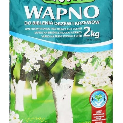 White paint fruit trees tree paint tree care frost protection garden lime 2kg