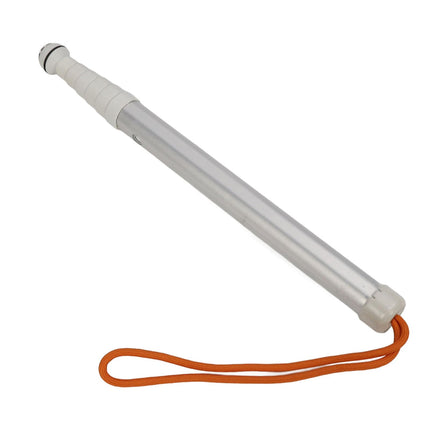 Telescopic blind stick, reflective folding walking stick, metal guide, blind crutch, white cane mobility stick, walking aid stick for elderly, blind and visually impaired people