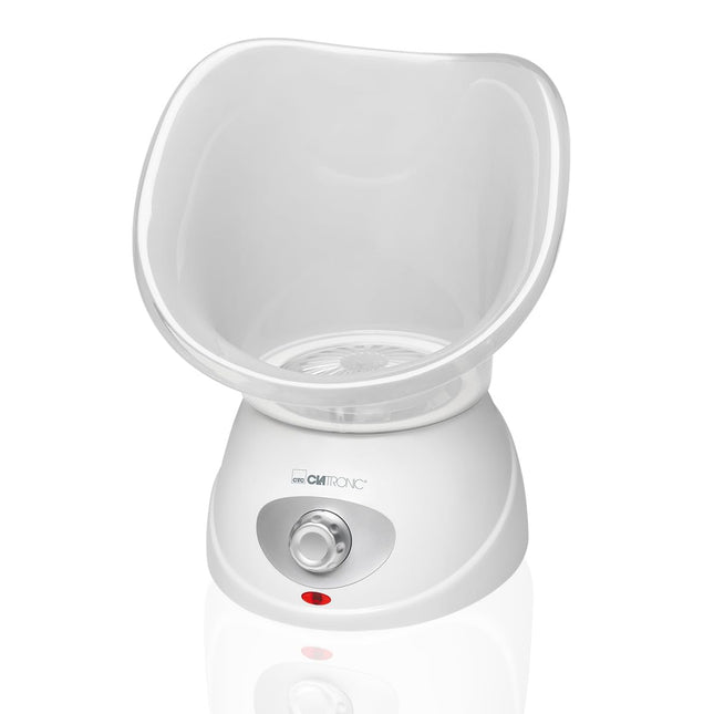 Clatronic® 2-in-1 facial sauna and inhalation device | Face steamer including aroma attachment &amp; inhaler | For cosmetic facial care &amp; inhalation | 3 levels for customized steam dosage | GS 3656