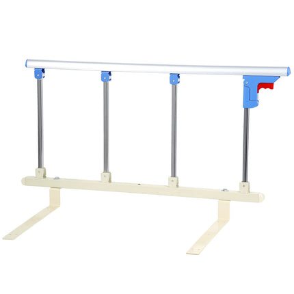 Signstek Bed Rail Foldable Portable Bed Safety Rail for Elderly, Adults Assist Handle Handicap Bed Railing Hospital Metal Handle Bumper