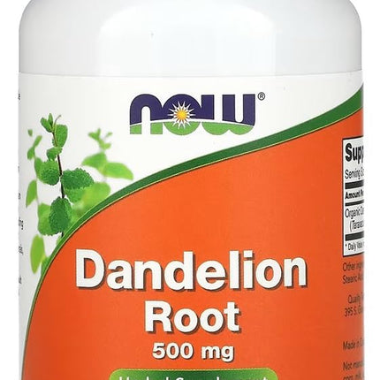 Now Foods - Dandelion Root | Natural Liver and Digestive Support - 100 Capsules
