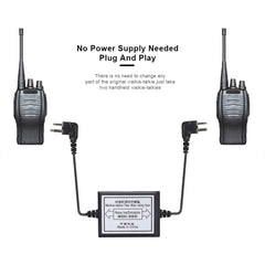 Walkie Talkie Repeater Box, K Head Walkie Talkie Two Way Repeater Box for