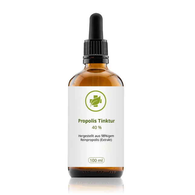 GENUINE Propolis Tincture 40% - High-quality Propolis Drops 100 ml - Natural product WITHOUT additives - Practical pipette - Easy dosage - from Germany
