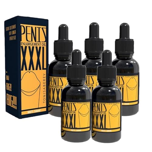 BAWUTZ Penis Enlargement Oil, Penis Thickening Growth Increase Big Cock Enlargement For Men, Plus Size Pe-nis Faster Enlargement for Man Potency Growth Oil 10ML (5PC)