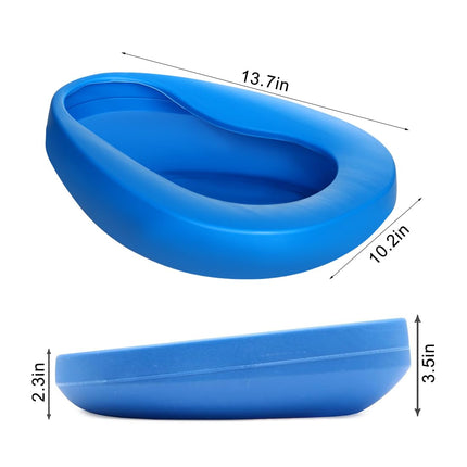 Bedpan Plastic Women Bedpan Bedpan for Adults Unisex Bedridden Patients
