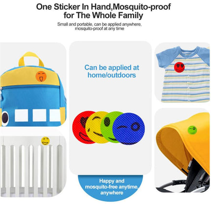 Mosquito protection stickers, 102pcs anti-mosquito plasters, mosquito patches, anti-mosquito stickers, mosquito plasters for children, mosquito stickers, mosquito plasters, anti-mosquito stickers, adults and children