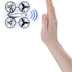 Simulus children's drone: mini quadcopter, remote control, gesture control, obstacle sensors (drone for children, remote-controlled toy, remote controls)