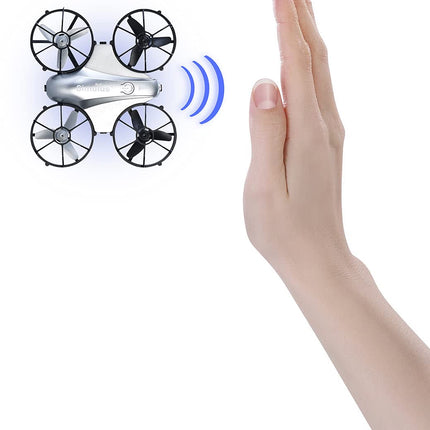 Simulus children's drone: mini quadcopter, remote control, gesture control, obstacle sensors (drone for children, remote-controlled toy, remote controls)
