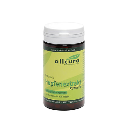 Allcura Hop Extract Capsules 90 pcs.