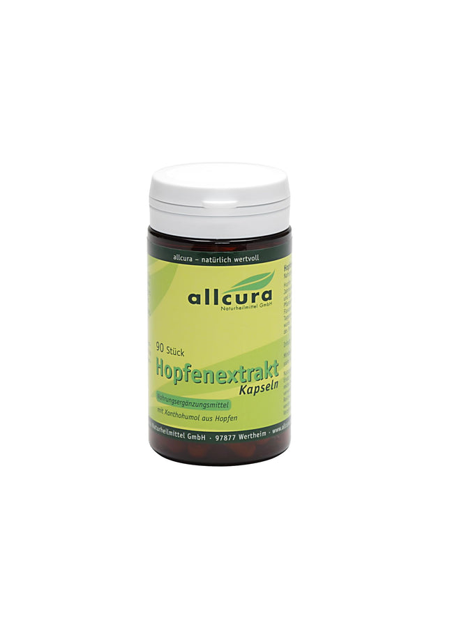 Allcura Hop Extract Capsules 90 pcs.