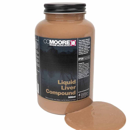 Cc Moore Liquid Liver Extract 500 ml Attractors and Dip Equipment Fishing 92486
