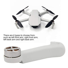Mini Motor Arm, RC Drone Front/Rear Arms, RC Drone Motor Arms Replacement Accessories Compatible for Mini, 1 Piece/Set (Right Back Arm)