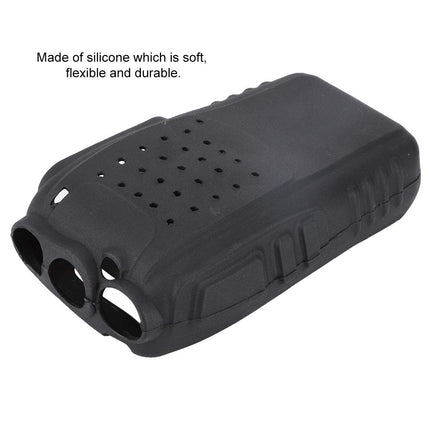 2-Piece Radio Walkie Talkie Case Soft Silicone Radio Holster Case Protector for BF888s Walkie Talkies