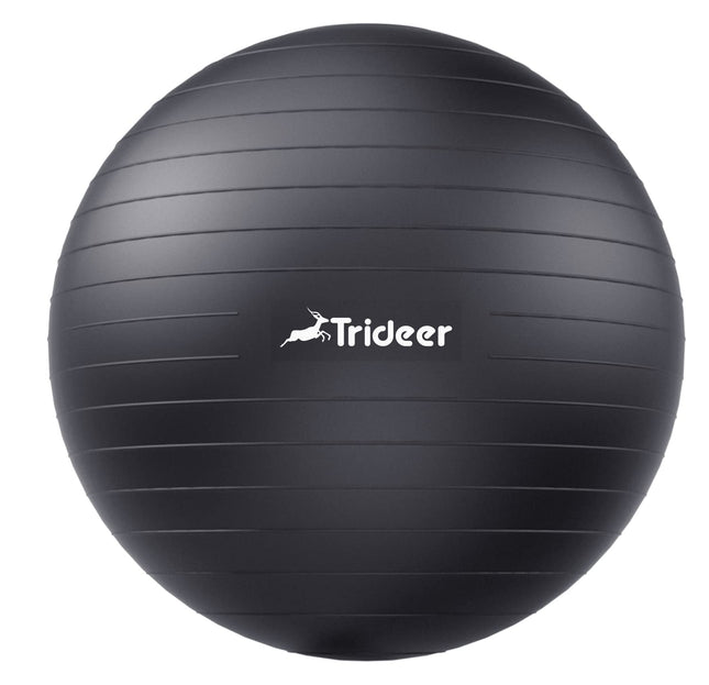 Trideer Thick Exercise Ball Pregnancy, Pezzi Ball, Anti-Burst Pilates Ball, 45-85 cm Seat Ball Office for Balance, Yoga as Small Fitness Equipment and Balance Chair in the Gym-Home Office