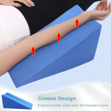 YOFAPA Arm Elevation Pillow Triangle: Sponge Elbow Wedge Pillow Sleeping Arm Support
