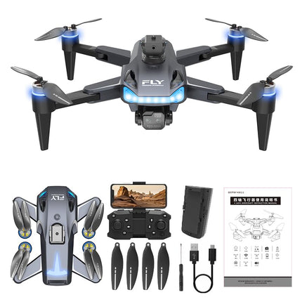 OBEST Drone with Camera, Drone for Adults and Children, RC Drone Remote Controlled Drone Quadcopter Foldable Drone for Beginners WIFI Transmission APP Control Brushless Motor 360° Obstacle Avoidance