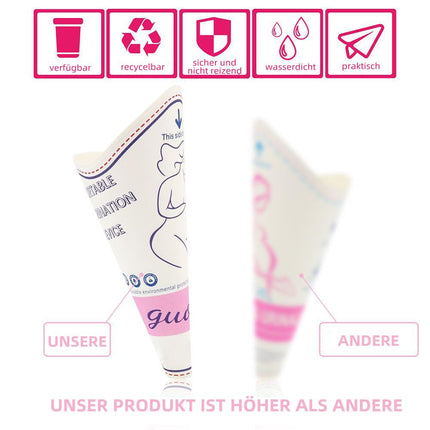 Guofa Urinal for Women, Urinal for Women, Portable Leak-Proof Women's Urinal for Urinating While Standing or Squatting, Discreet On-the-Go Toilet for Camping, Travel, Gifts (50 Pieces)