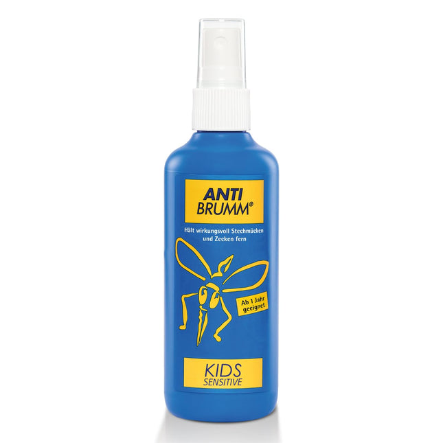 Anti Brumm Kids Sensitive Pump Spray, 75 ml: Reliable mosquito and tick protection especially for children from one year, mosquito spray with icaridin