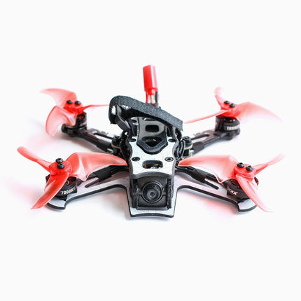 EMAX Tinyhawk 3 Plus Freestyle Drone RTF Kit Ready To Fly FPV HD Zero Drones Mini Racing Quadcopter Robust Carbon Fiber Frame with Goggles and E8 Radio Transmitter for Kids Adults and Beginners