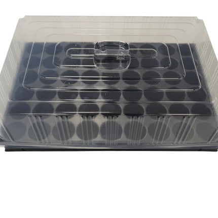 Quickpot stable growing tray with 54 planting holes + saucer + cover lid cover protective cover QP-54R