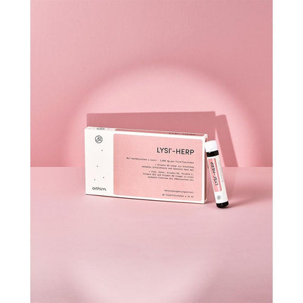 LYSI-HERP - 10 25ml vials - Highly dosed with 2,000 mg L-Lysine - Laboratory-tested, gluten-free, 100% vegan, lactose-free + produced in Germany