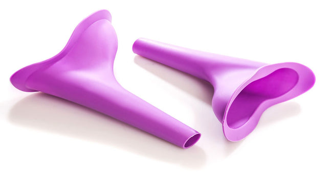 2 Pack Urinella for Women I Female Urinal Silicone I Portable Urinal for Women I Pee Funnel I Reusable Women's Urinal I Outdoor I Camping