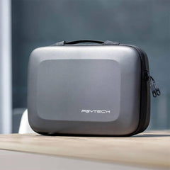 PGYTECH Carrying Case for DJI Mini 3/3 Pro/Mini 4 Pro Waterproof PU Leather Carrying Case Compatible with DJI RC2/RC/RC-N1 Remote Control Drone Accessories with Shoulder Strap