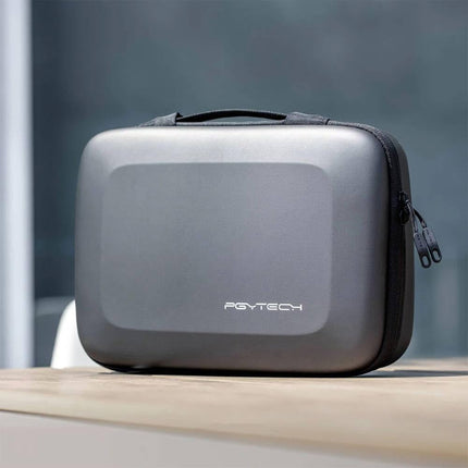 PGYTECH Carrying Case for DJI Mini 3/3 Pro/Mini 4 Pro Waterproof PU Leather Carrying Case Compatible with DJI RC2/RC/RC-N1 Remote Control Drone Accessories with Shoulder Strap