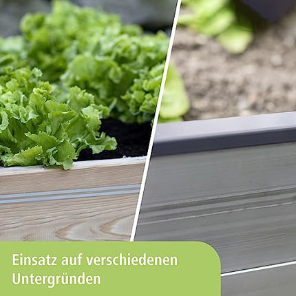 Kerbl SnailStop Electric Snail Fence Starter Set, Snail protection for gardens | Vegetable patches | Raised beds | Plants, Non-toxic snail repellent, Safe for humans and animals