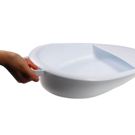 PEPE Mobility - Bedpan for adults, plastic, chamber pot bed, urinal bottles men women, elderly people, bed pan adults