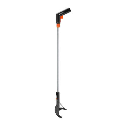 Gardena Grabber: Grabber with pick spike for back-friendly picking up of fallen fruit or waste, for left- and right-handed users, stainless steel (3567-20)