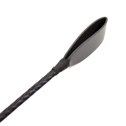 Rapidly Riding Whip Long Wooden Whip Rattan Erotic Sex Crop Flirting Sex Toy for BDSM Bondage (Long 30cm)
