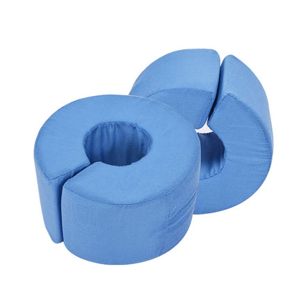2PCS Heel Protector Anti-Decubitus - Ecubitus Heel Protector Anti-Decubitus Foot Cushion Hand Support - Footrest Cushion Heel Protector Heel Protector,Blue,17X10cm