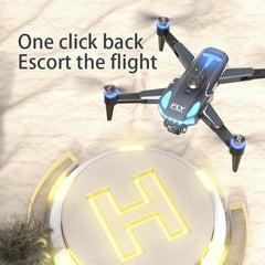 OBEST Drone with Camera, Drone for Adults and Children, RC Drone Remote Controlled Drone Quadcopter Foldable Drone for Beginners WIFI Transmission APP Control Brushless Motor 360° Obstacle Avoidance