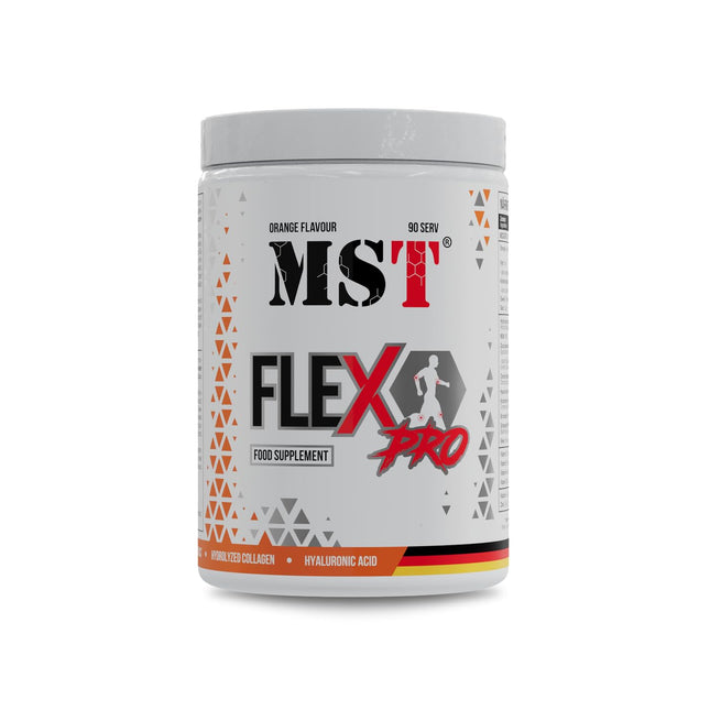 MST® Nutrition Flex Pro Powder – Collagen, MSM, Glucosamine, Chondroitin &amp; Hyaluronic Acid – High-Quality Formula – Made in Germany (945g, Orange)