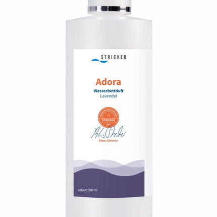 Hanse Pro fragrance and care set for waterbeds, 2 x conditioners (250 ml each) &amp; 1 x STRICKER waterbed fragrance Adora Lavender (500 ml) | Conditioner | Waterbed | Care | Protection | Cleaning
