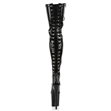Pleaser FLAMINGO-3063 Blk STR Pat/Blk UK 4 (EU 37)