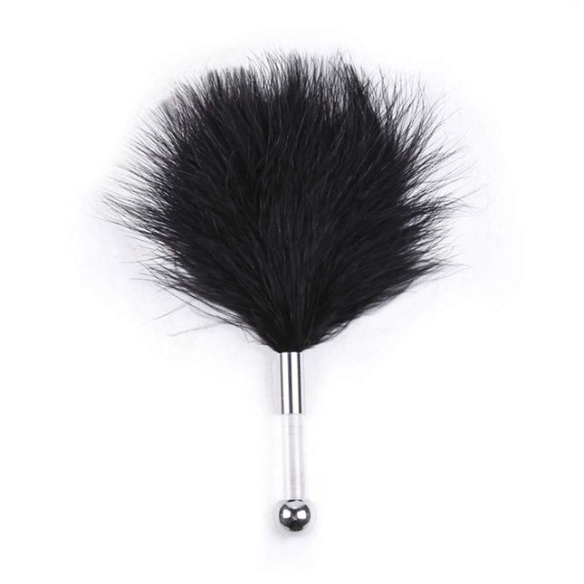 Bondage Set Feather Tickler Stroker, Love Feather &amp; Pampering Massage Feather Pompom BDSM Fetish Sex Toy for Couples SM Sex Toy