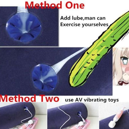 KunBang Toughage Inflatable Sex Pillow Portable Magic Sex Aid Couple Sex Position Support