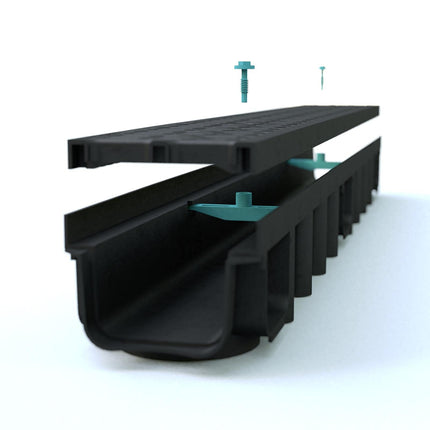 HYDROTEC plastic drainage channel SELFline Class A15 1 meter