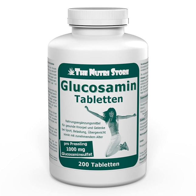 Glucosamine 1000 mg per tablet - 200 tablets - 6-7 month supply