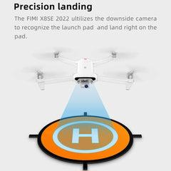 FIMI X8SE 2022 V2 Drone with 4K HD Camera, 10km Control Distance, Brushless 3-Axis Gimbal, 35 Minutes Flight Time, Level 8 Wind Resistance, Professional RC Quadcopter, 2 Batteries + MP