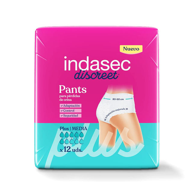 Indasec Pant Plus Mde. 12 Und.