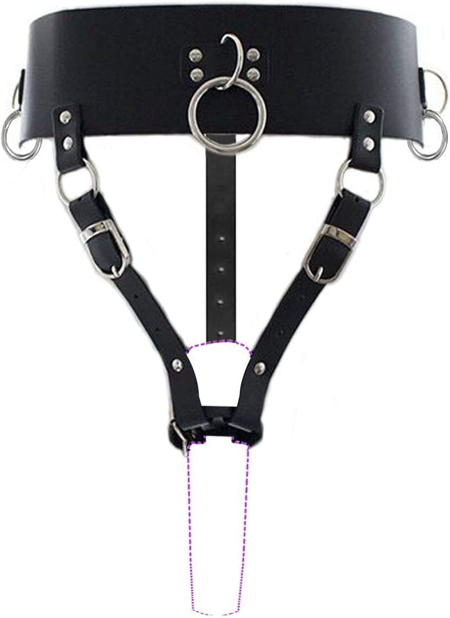 Vibrator belt BDSM bondage chastity belt suitable for magic wand chastity vibrators chastity fetish sex toy