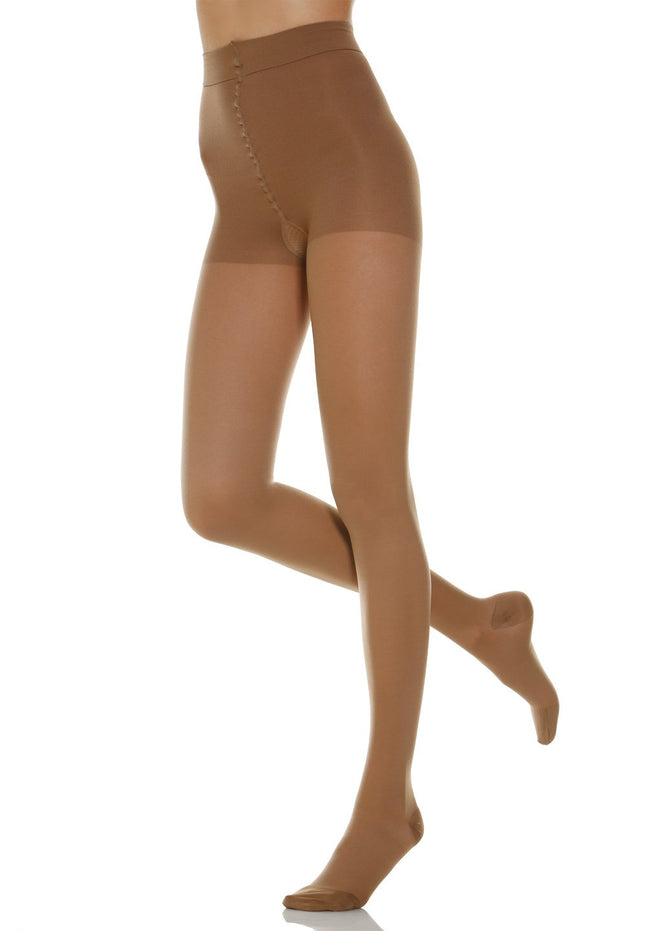 Relaxsan Basic 980 (Brown 3/L) Women's Compression Tights 22-27 mmHg, Compression Stockings 280 Den