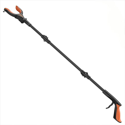 Kekoy 81cm Foldable Grabber with Light, Grabber for Seniors, Grabber Garbage Tongs, Anti-Slip Jaw, Comfortable Rubber Grip, Lifting Aid for Seniors, Magnetic Hook for Garbage Tongs, Arm Extension