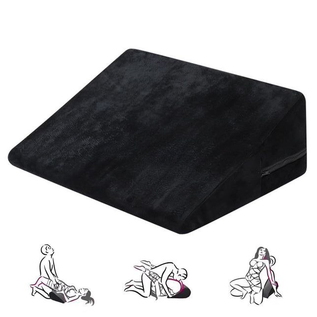 LEQC Position Pillow - Bedroom Foam Wedge Pillow (35cmx48cmx18cm), Erotic Couples Intimacy Accessories