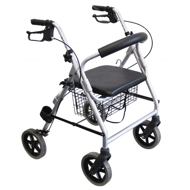 Trendmobil lightweight rollator LR 53 only 6.7 kg rollator including basket and stick holder - puncture-proof PU tires