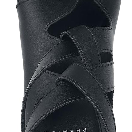 Black Premium by EMP Women's Black High Heels with Straps EU41